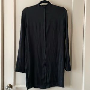 Zara Wrinkled Satin Effect Mini Dress - XS